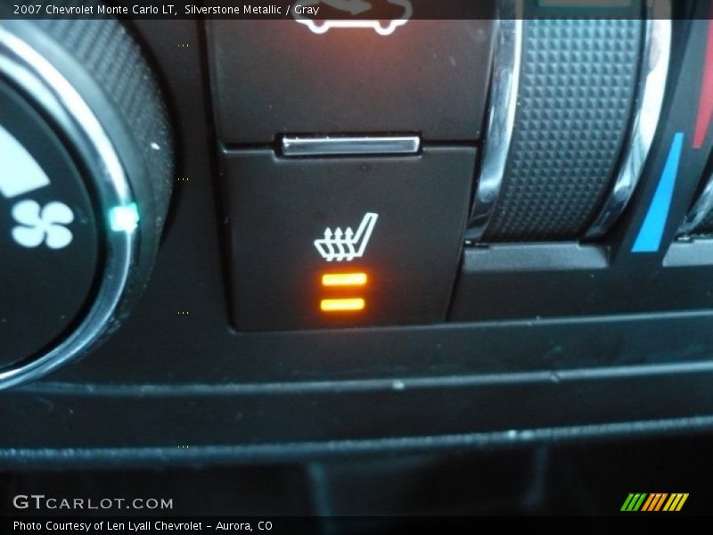 Silverstone Metallic / Gray 2007 Chevrolet Monte Carlo LT