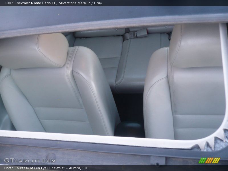 Silverstone Metallic / Gray 2007 Chevrolet Monte Carlo LT