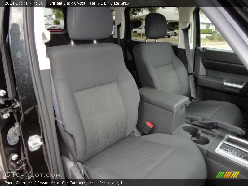 Brilliant Black Crystal Pearl / Dark Slate Gray 2011 Dodge Nitro SXT