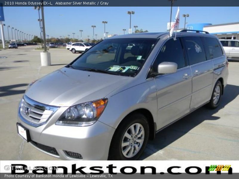 Alabaster Silver Metallic / Gray 2010 Honda Odyssey EX-L