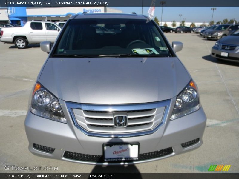 Alabaster Silver Metallic / Gray 2010 Honda Odyssey EX-L