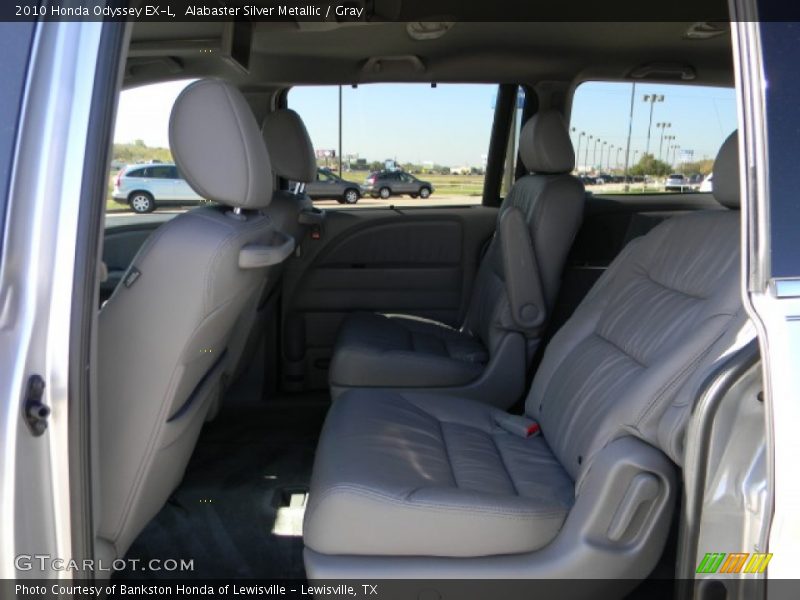 Alabaster Silver Metallic / Gray 2010 Honda Odyssey EX-L