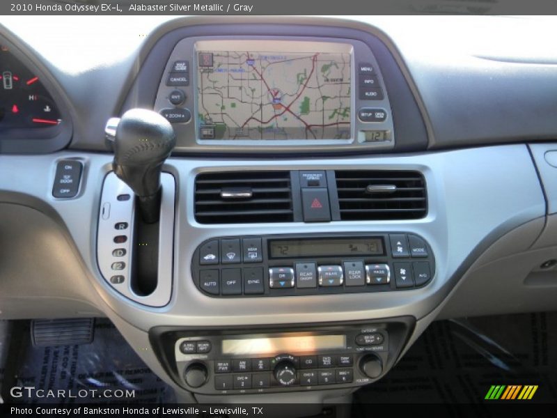 Alabaster Silver Metallic / Gray 2010 Honda Odyssey EX-L