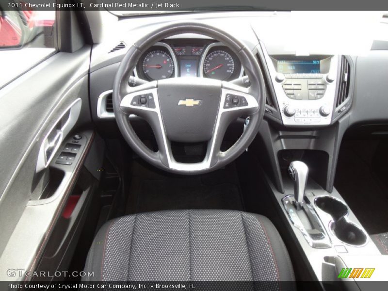 Cardinal Red Metallic / Jet Black 2011 Chevrolet Equinox LT