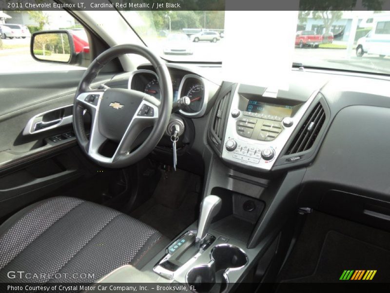 Cardinal Red Metallic / Jet Black 2011 Chevrolet Equinox LT