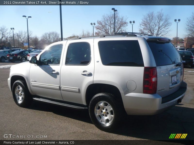 Sheer Silver Metallic / Ebony 2011 Chevrolet Tahoe LT 4x4