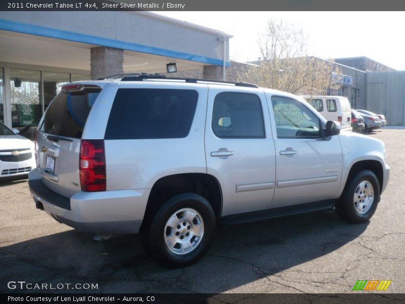 Sheer Silver Metallic / Ebony 2011 Chevrolet Tahoe LT 4x4