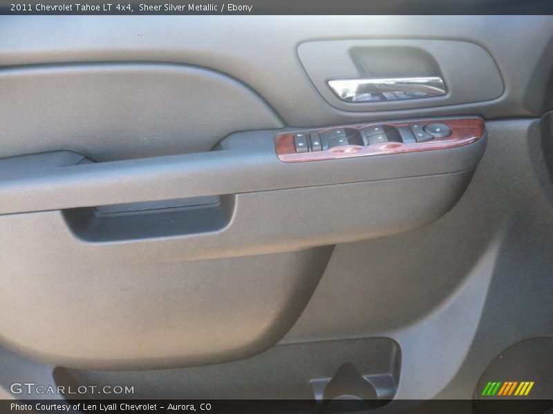 Sheer Silver Metallic / Ebony 2011 Chevrolet Tahoe LT 4x4