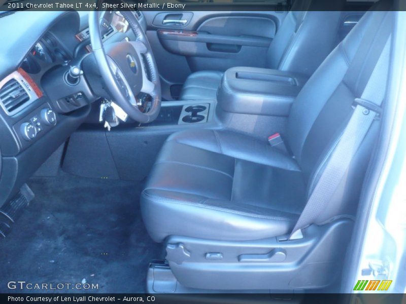 Sheer Silver Metallic / Ebony 2011 Chevrolet Tahoe LT 4x4