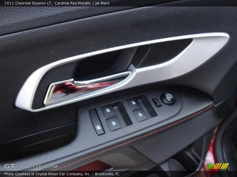 Cardinal Red Metallic / Jet Black 2011 Chevrolet Equinox LT