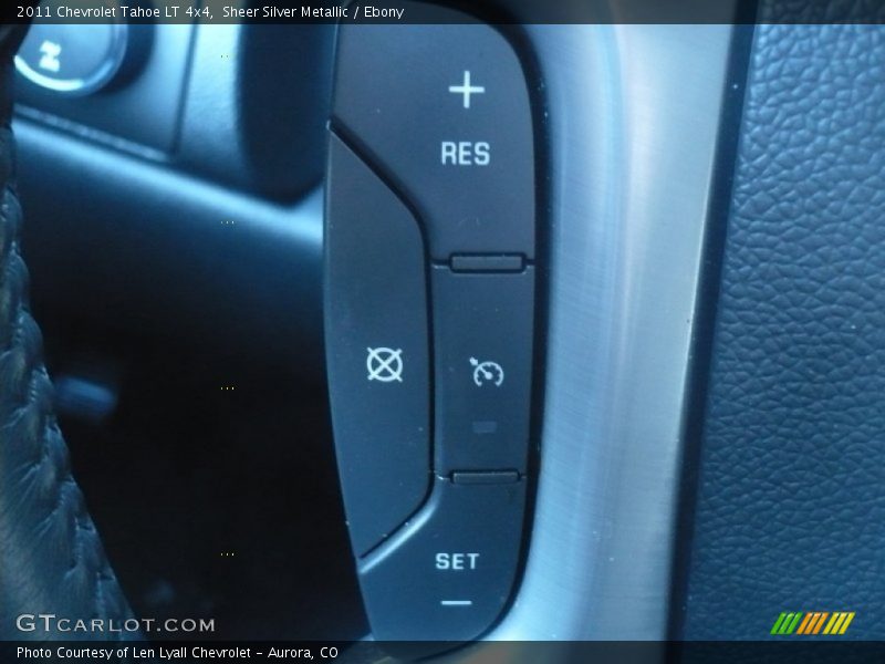 Sheer Silver Metallic / Ebony 2011 Chevrolet Tahoe LT 4x4