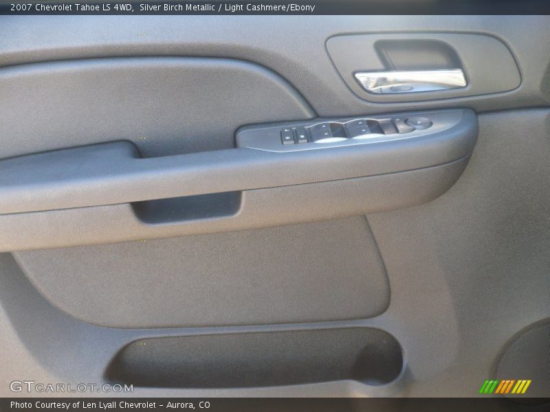 Silver Birch Metallic / Light Cashmere/Ebony 2007 Chevrolet Tahoe LS 4WD