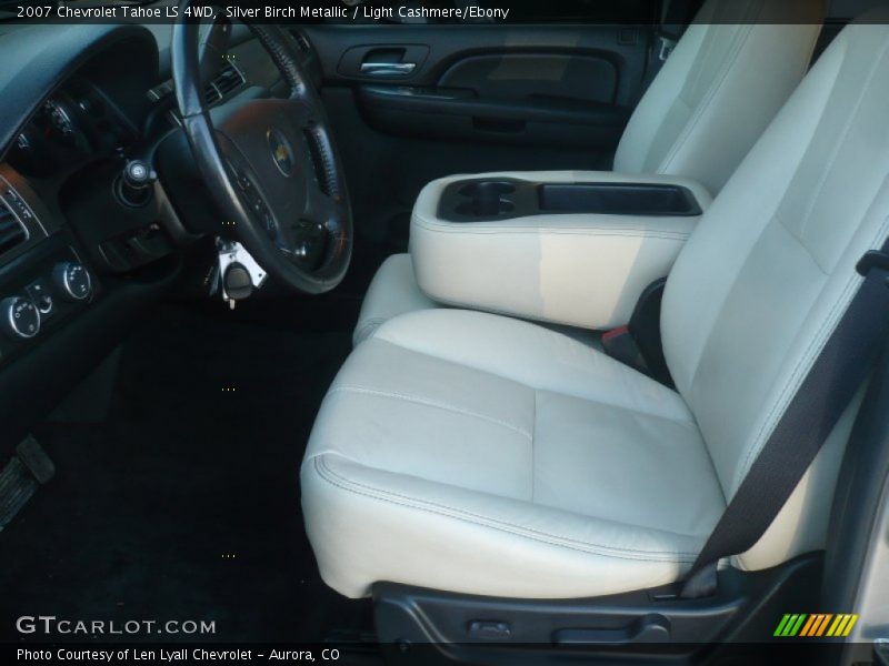 Silver Birch Metallic / Light Cashmere/Ebony 2007 Chevrolet Tahoe LS 4WD