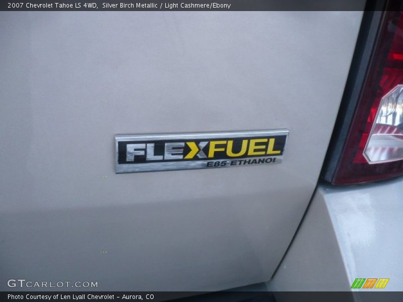 Silver Birch Metallic / Light Cashmere/Ebony 2007 Chevrolet Tahoe LS 4WD