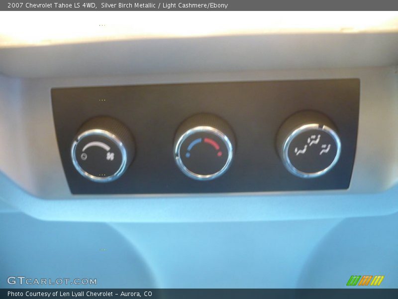 Silver Birch Metallic / Light Cashmere/Ebony 2007 Chevrolet Tahoe LS 4WD