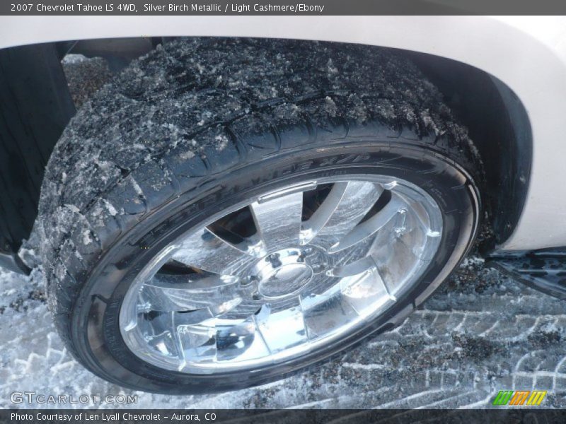Silver Birch Metallic / Light Cashmere/Ebony 2007 Chevrolet Tahoe LS 4WD