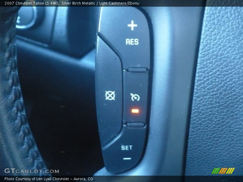 Silver Birch Metallic / Light Cashmere/Ebony 2007 Chevrolet Tahoe LS 4WD