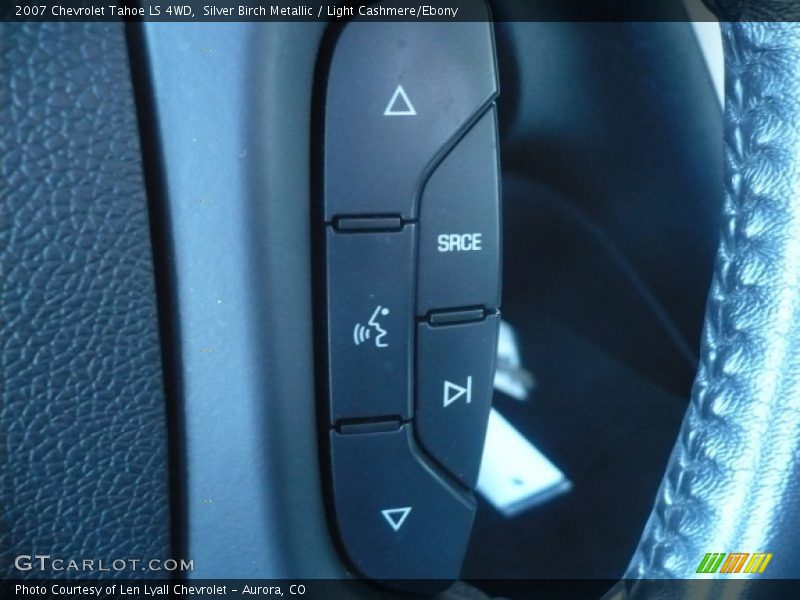 Silver Birch Metallic / Light Cashmere/Ebony 2007 Chevrolet Tahoe LS 4WD
