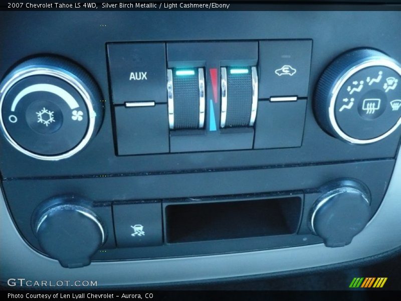 Silver Birch Metallic / Light Cashmere/Ebony 2007 Chevrolet Tahoe LS 4WD