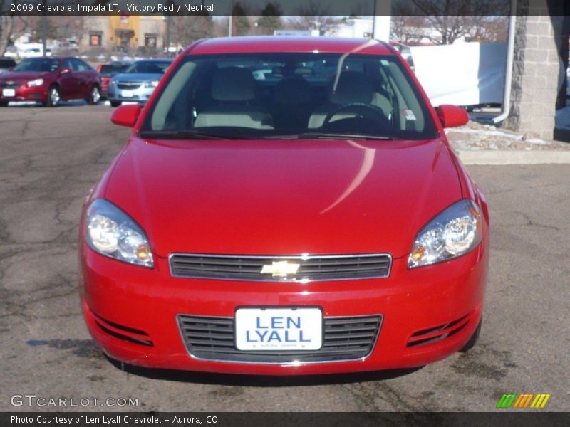 Victory Red / Neutral 2009 Chevrolet Impala LT