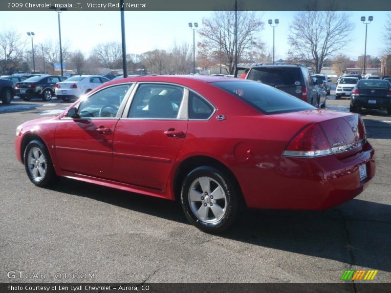 Victory Red / Neutral 2009 Chevrolet Impala LT