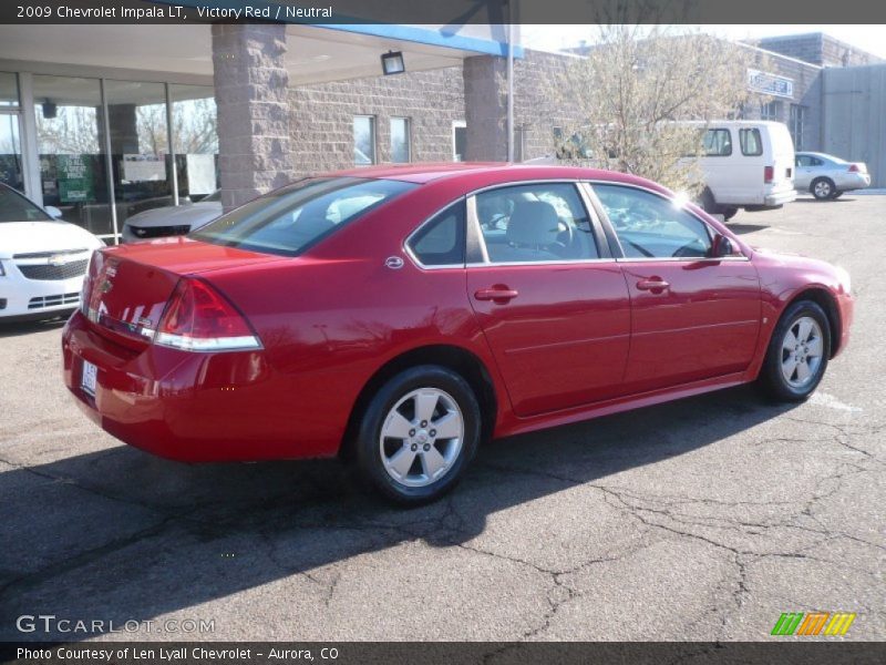 Victory Red / Neutral 2009 Chevrolet Impala LT