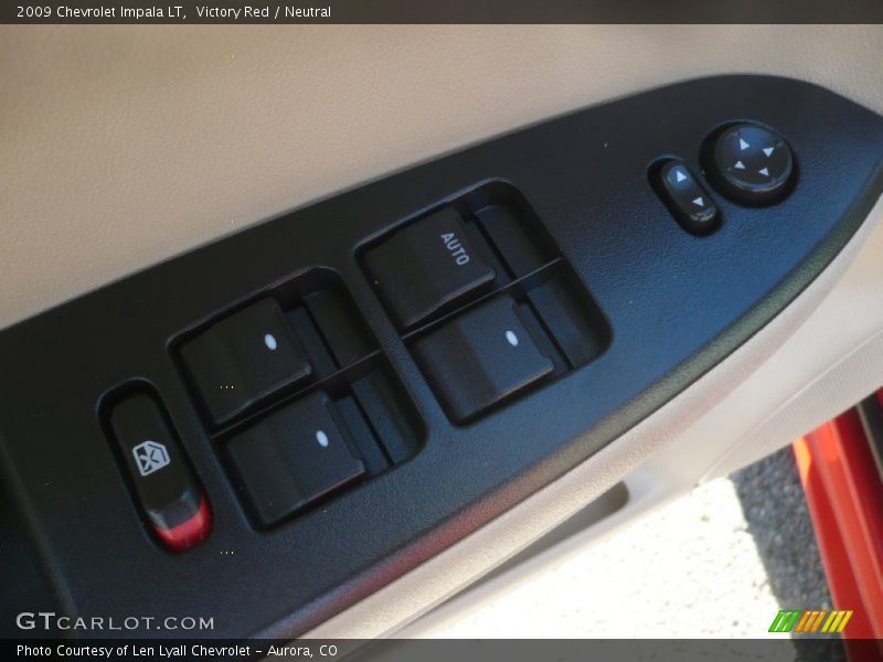 Victory Red / Neutral 2009 Chevrolet Impala LT
