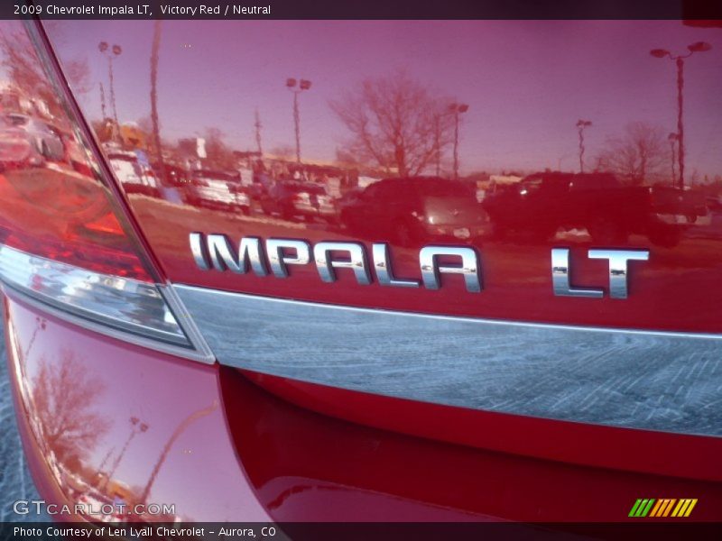 Victory Red / Neutral 2009 Chevrolet Impala LT