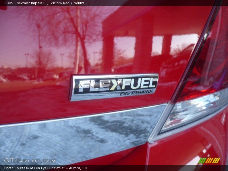 Victory Red / Neutral 2009 Chevrolet Impala LT