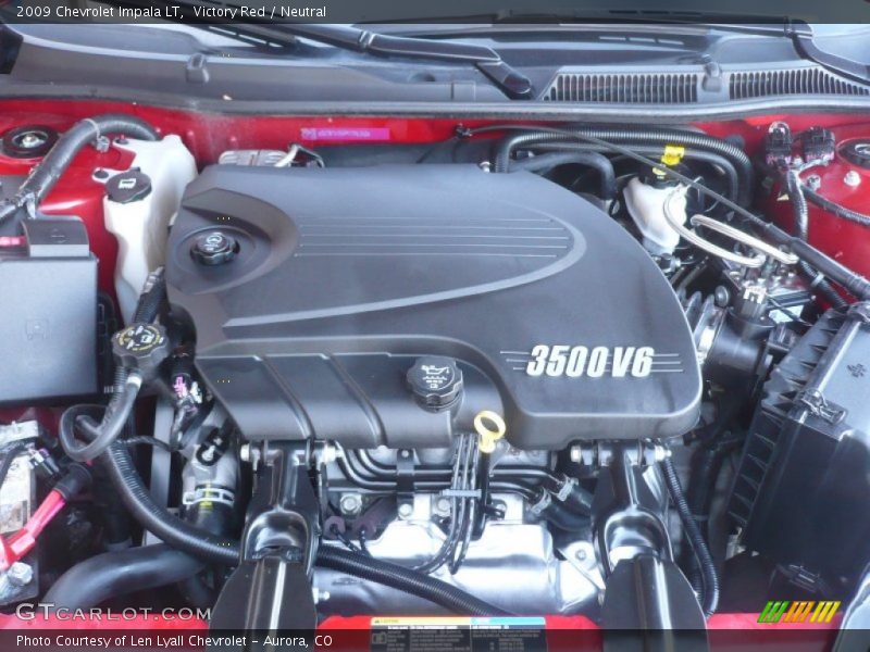 Victory Red / Neutral 2009 Chevrolet Impala LT
