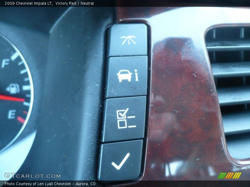 Victory Red / Neutral 2009 Chevrolet Impala LT