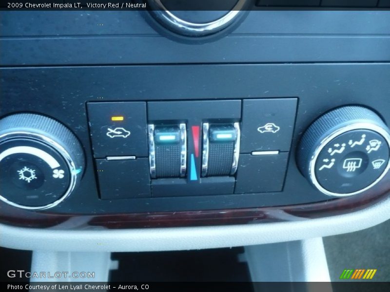 Victory Red / Neutral 2009 Chevrolet Impala LT