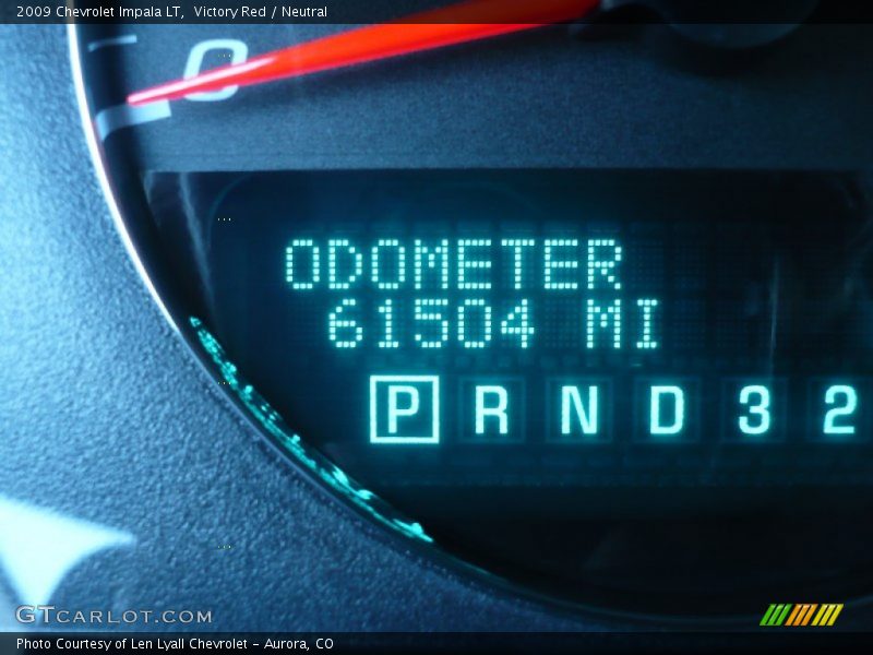 Victory Red / Neutral 2009 Chevrolet Impala LT