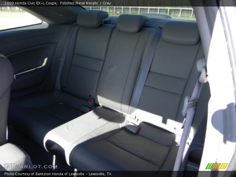 Polished Metal Metallic / Gray 2009 Honda Civic EX-L Coupe