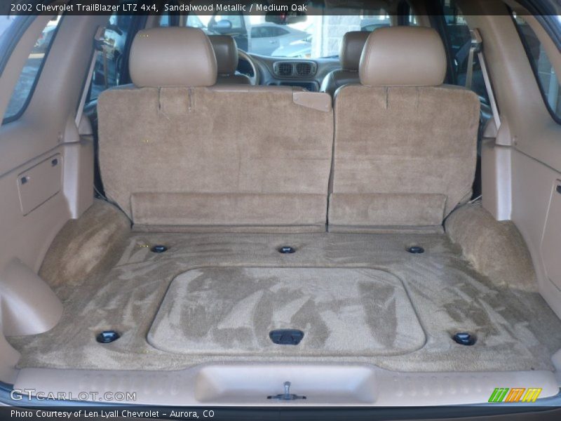 Sandalwood Metallic / Medium Oak 2002 Chevrolet TrailBlazer LTZ 4x4