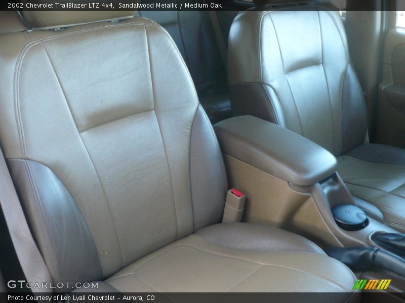 Sandalwood Metallic / Medium Oak 2002 Chevrolet TrailBlazer LTZ 4x4