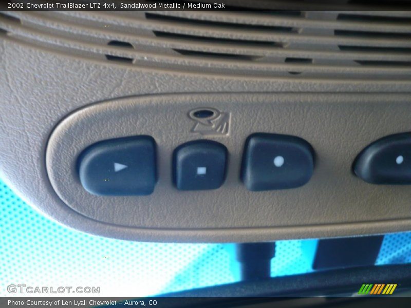 Sandalwood Metallic / Medium Oak 2002 Chevrolet TrailBlazer LTZ 4x4