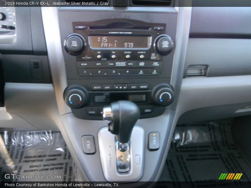 Alabaster Silver Metallic / Gray 2009 Honda CR-V EX-L