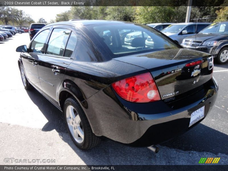 Black / Ebony 2009 Chevrolet Cobalt LT Sedan