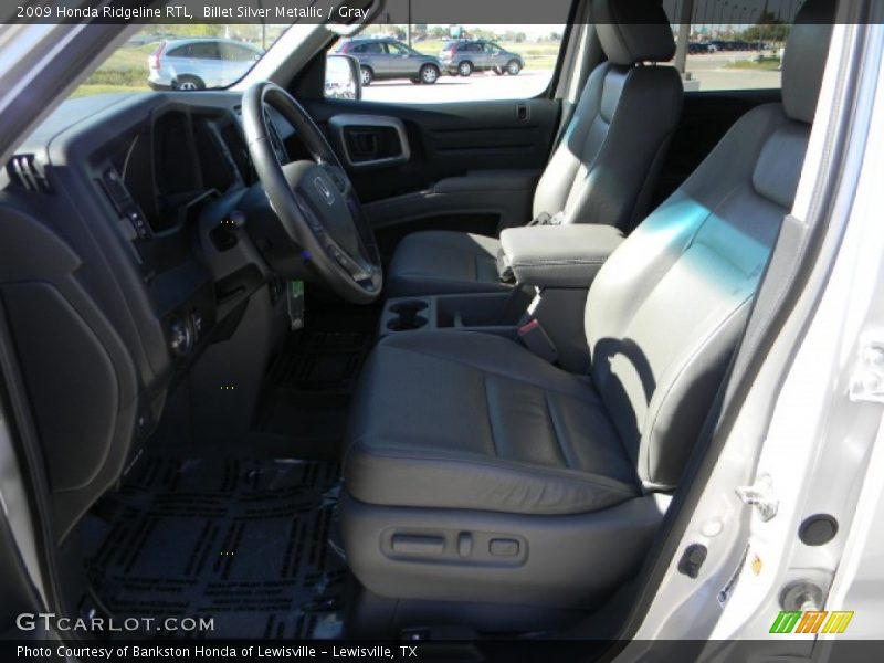 Billet Silver Metallic / Gray 2009 Honda Ridgeline RTL