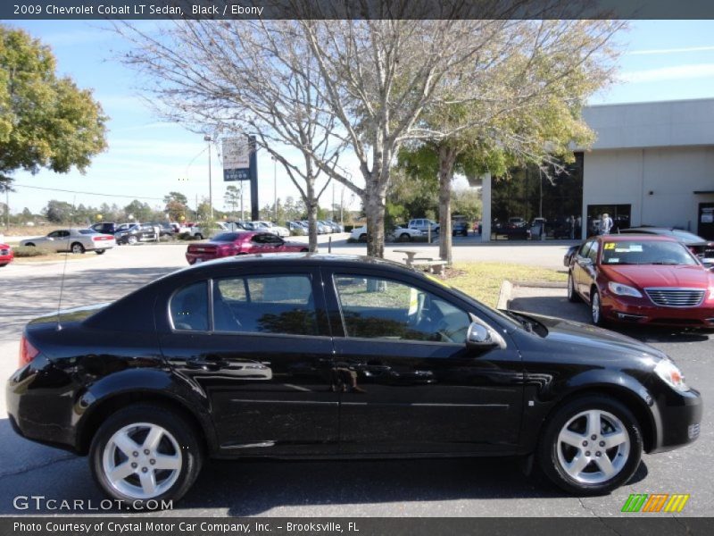 Black / Ebony 2009 Chevrolet Cobalt LT Sedan