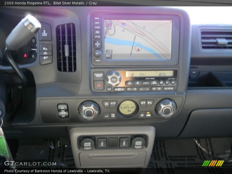 Billet Silver Metallic / Gray 2009 Honda Ridgeline RTL