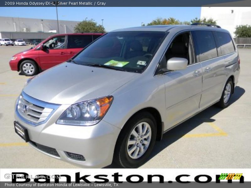 Silver Pearl Metallic / Gray 2009 Honda Odyssey EX-L