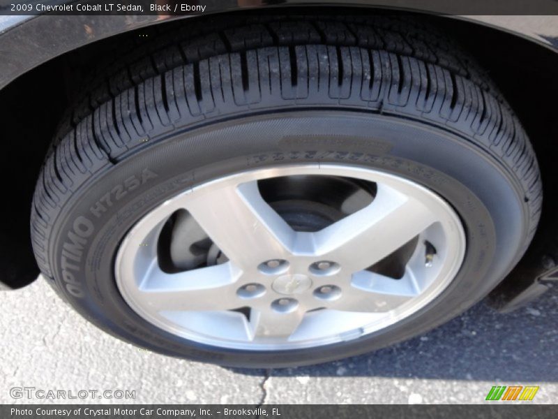 Black / Ebony 2009 Chevrolet Cobalt LT Sedan