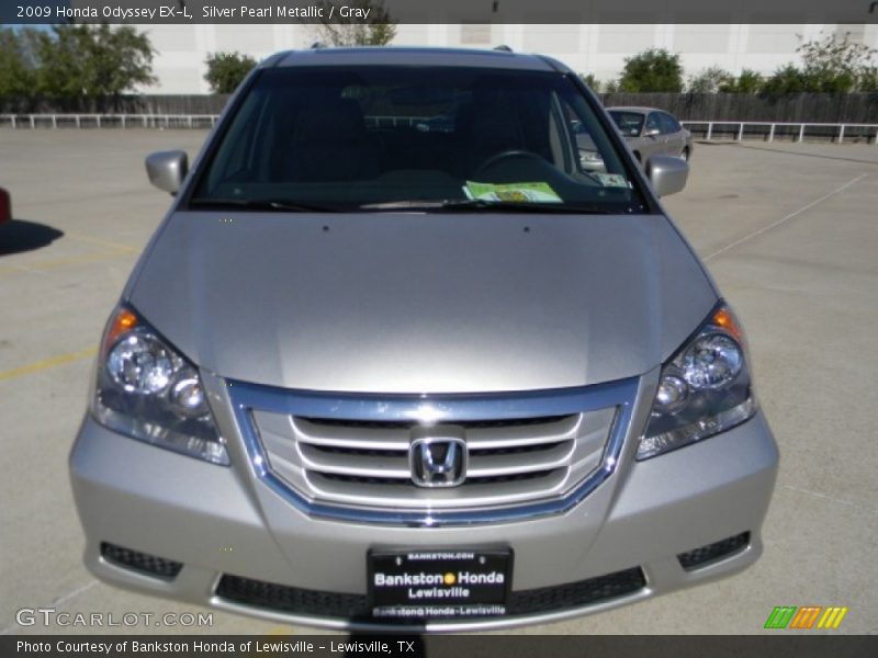 Silver Pearl Metallic / Gray 2009 Honda Odyssey EX-L