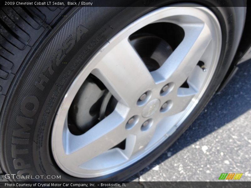 Black / Ebony 2009 Chevrolet Cobalt LT Sedan