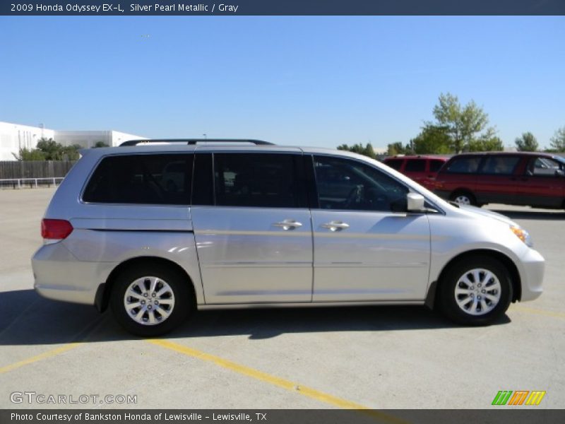 Silver Pearl Metallic / Gray 2009 Honda Odyssey EX-L