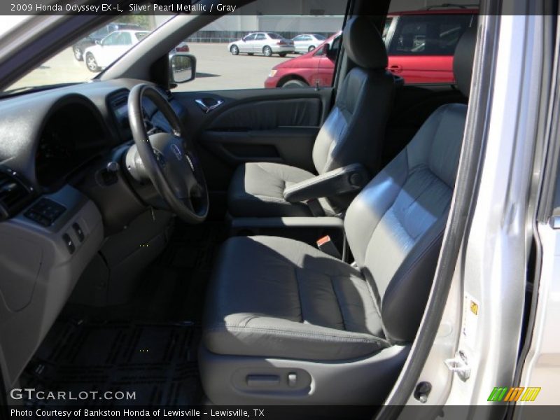 Silver Pearl Metallic / Gray 2009 Honda Odyssey EX-L