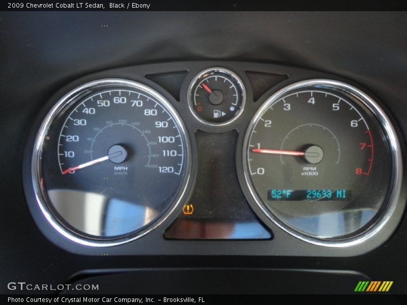 Black / Ebony 2009 Chevrolet Cobalt LT Sedan