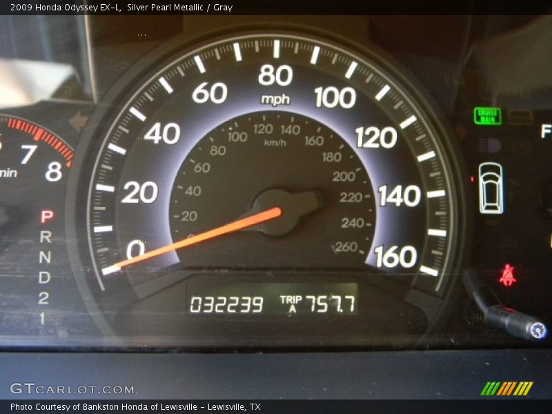 Silver Pearl Metallic / Gray 2009 Honda Odyssey EX-L